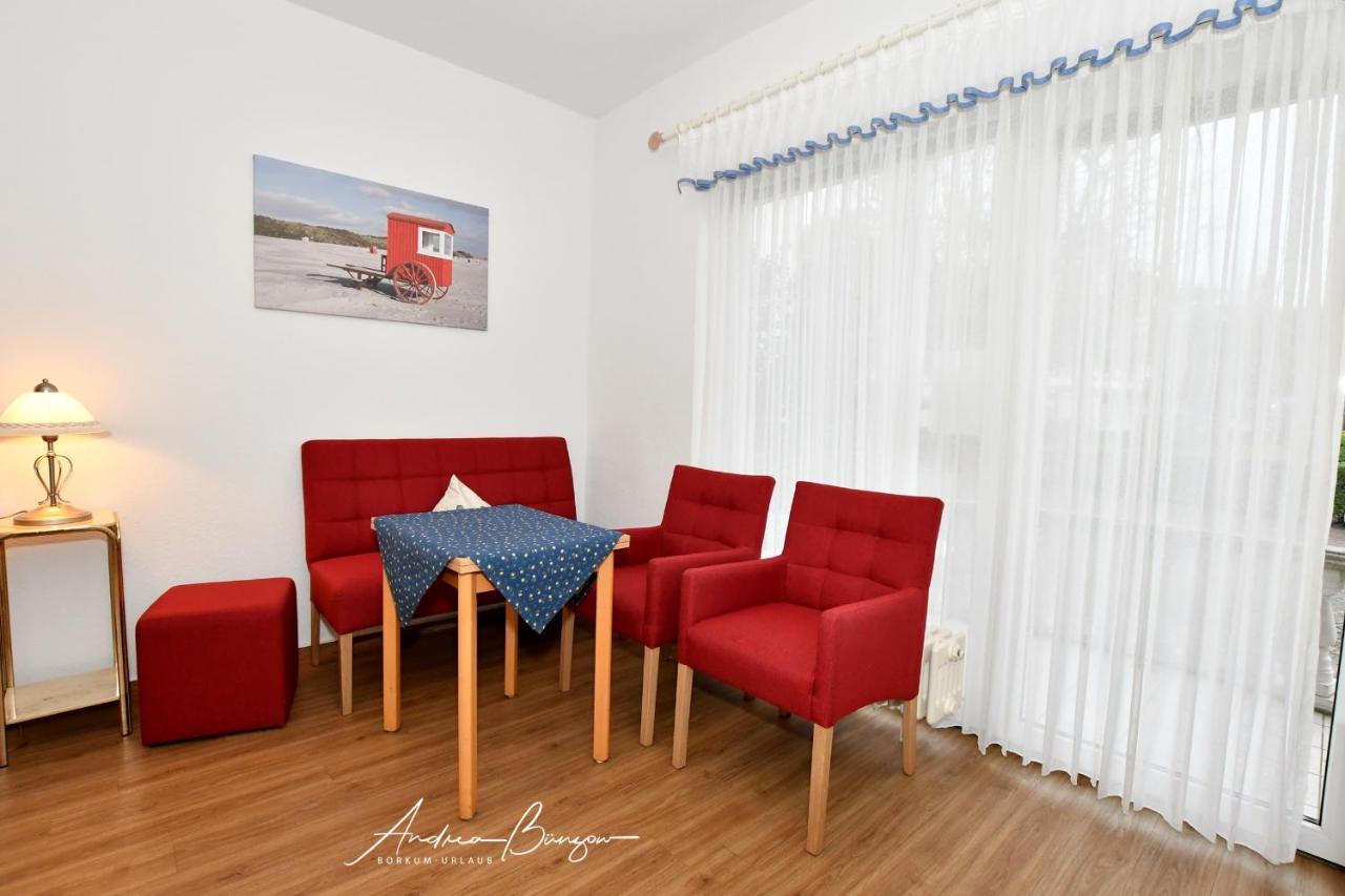 Schnieders-Muschel Apartment Borkum Luaran gambar